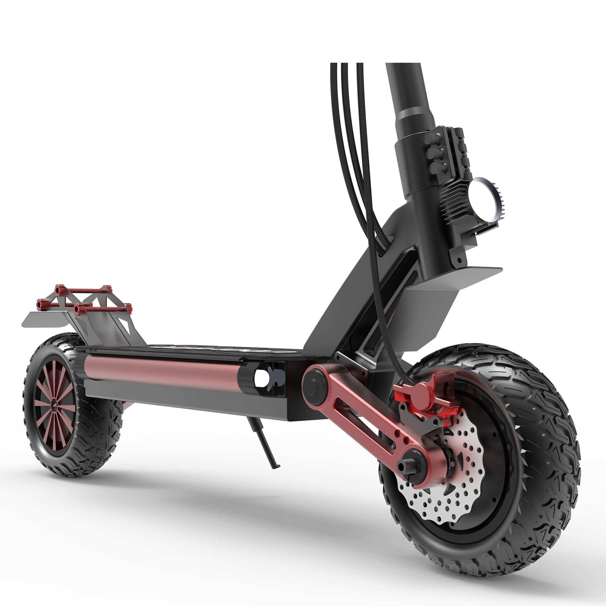 Urban Drift Gobi S Up to 37 Mile Range 37 MPH 10" Tires Off Road Long Range Electric Scooter Black New