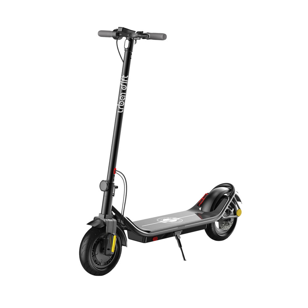 Urban Drift S006 Up to 21 Mile Range 19 MPH 10" Fat Tire Long Range Folding Electric Scooter New