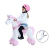 PonyCycle Vroom Rider U Series U402 Ride-On Pink Unicorn Large New