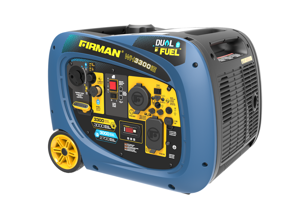 Firman WH03042 3000W/3300W 30 Amp Electric Start Parallel Ready Dual Fuel Inverter Generator New