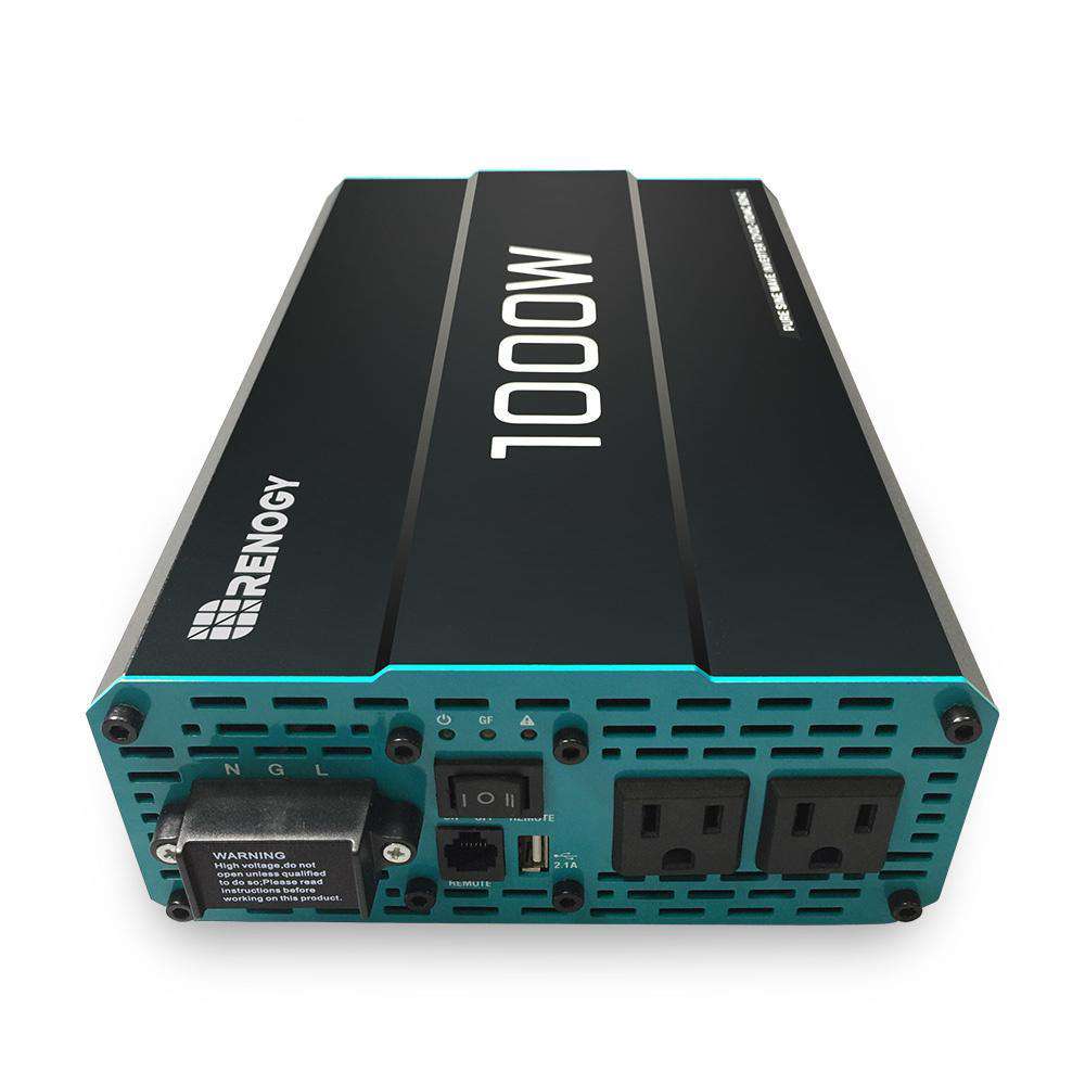 Renogy RNG-INVT-1000-12V-P2 1000W Pure Sine Wave