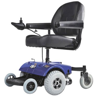 Zip’r PC 12V 320W Power Electric Wheelchair Blue New